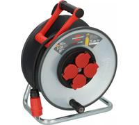 Brennenstuhl Professional SC 2200 SteelCore Enrouleur De Câble H07RN-F 3G2,5 - IP44 - 25m - Noir