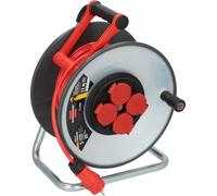 Brennenstuhl Professional SC 3110 SteelCore Enrouleur De Câble H07BQ-F 3G1,5 - IP44 - 33m - Rouge
