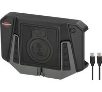 Brennenstuhl Professional Wireless Charging Pad WCP (Chargeur sans Fil avec Support pour téléphone Portable, à Monter, aimants à l'arrière, câble USB C Inclus)