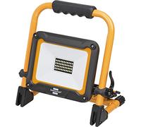 Brennenstuhl Projecteur LED portable JARO 3050 M pour une utilisation en extérieur IP65 (Spot de chantier LED 30W avec 3m de câble, avec verrouillage rapide sur glissière) 2650 lm Jaune/Noir