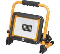 Brennenstuhl Projecteur LED portable JARO 5050 M pour une utilisation en extérieur IP65 (Spot de chantier LED 50W avec 5m de câble, avec verrouillage rapide sur glissière) 4400 lm Jaune/Noir