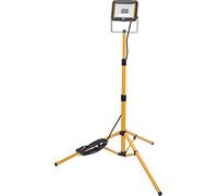 Brennenstuhl Projecteur LED sur trépied JARO 3050 T (30W, 2650lm,6500K, IP65, trépied avec projecteur de chantier LED, 5m de câble)
