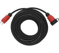 Brennenstuhl Prolongateur Professionnel VN 2200, câble de 25 m H07RN-F 3G2,5 en Noir, Utilisation sur Chantier et Utilisation extérieure permanente IP44, fabriqué en Allemagne