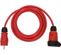 Brennenstuhl Prolongateur Professionnel VQ 1110 IP44 (câble de 5 m H07BQ-F 3G1,5 en Rouge, Utilisation sur Chantier et Utilisation permanente en extérieur, fabriqué en Allemagne)