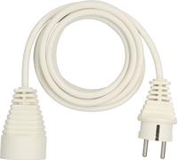 Brennenstuhl Rallonge 2m de câble (Utilisation en intérieur) 1168121 Blanc