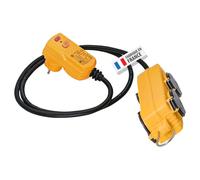 Brennenstuhl Rallonge 4 prises, protection des personnes, 2m H07RN-F