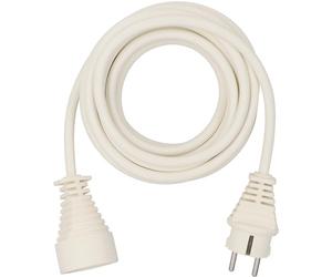 Brennenstuhl Rallonge Blanc 5 m de câble (Utilisation en intérieur) 1168441