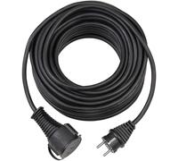 Brennenstuhl Rallonge caoutchouc de qualité IP44 25m noir H05RR-F 3G1,5, 1161470