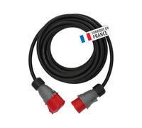 Brennenstuhl Rallonge CEE 10m de câble (IP44, 16A/415V), Fabrication Française