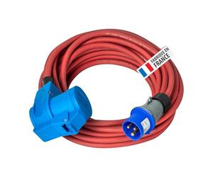 Brennenstuhl Rallonge électrique/Prolongateur électrique Solutions Outdoor pour Camping-Cars, caravanes, Bateaux, commerces ambulants (15m H07RN-F 3G1,5, en extérieur), fabriquée en France