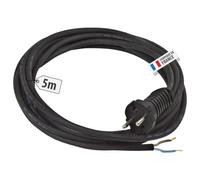 Brennenstuhl Rallonge électrique, sans Terre, 16A, 5m H07RN-F 2x1,5, Noire
