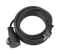 Brennenstuhl Rallonge électrique de chantier noire 10m H07RN-F 3G 2,5 Noire G