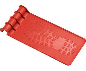 Brennenstuhl Repose pied pour caler votre enrouleur de câble (accessoire idéal, adapté au support avec Ø 18mm, stabilité lors de l'enroulement du câble) rouge
