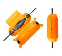 BRENNENSTUHL - Safe-Box BIG IP44 / Boîtier de protection pour rallonge électrique, (protection pour câble, utilisation en