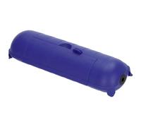 Brennenstuhl Safebox CEE 230V / Boîte de protection IP44 pour rallonges (capsule de protection pour câble H07RN-3G2.5 extérieur, accessoires de camping) Bleu