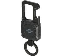 Brennenstuhl Smart Finder avec mousqueton et décapsuleur (compatible avec Apple Find My (iOS uniquement), traceur Bluetooth pour bagages, localisateur de clés, valise, gadgets d'avion, USB C