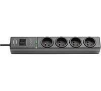 Brennenstuhl 3281856113145 prise d’alimentation Smart 4 sortie(s) CA 2 m Noir