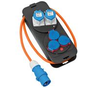 Brennenstuhl Station multiprise 2xCEE230V/16A, 3x230V 1,5m H07RN-F3G2.5 avec prise CEE - 1151600030