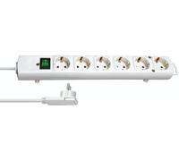 Brennenstuhl 1153320100 - Base Mœltiple Comfort-Line Plus Blanc Avec Fiche Pla