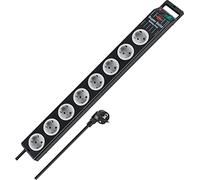 Brennenstuhl Multiprise Super Solid Line 8 prises gris/noir avec interrupteur 1153380118