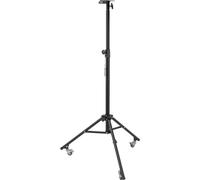 Brennenstuhl Trépied Roll MT 180/Pied télescopique (hauteur réglable à 1,80m, pieds rabattable, utilisable avec ou sans roulettes, support fixation et 1 set visserie fournis) 1170310020 Grand Noir