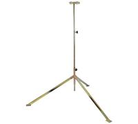 Brennenstuhl, TS 250, Pied Télescopique, pour Projecteur de Chantier avec Profil en Acier, Robuste et Pliable, Acier Galvanisé, Hauteur Réglable Jusqu'à 2,5m, Capacité de Charge 10kg, 4 Pieds