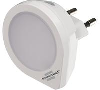 Brennenstuhl Veilleuse à LED de Brennenstuhl avec capteur crépusculaire NL 01 QD / lampe d'orientation à LED (lumière douce et discrète, consommation d'énergie extrêmement faible) Quantité:1