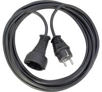 Brennenstuhl Verlängerungskabel 2m H05VV-F3G1,5 schwarz