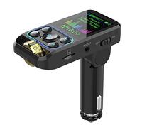 Brensty BC83 Double Charge Noir Bluetooth Lecteur MP3 Transmetteur FM EQ Régulateur Accessoires de Voiture