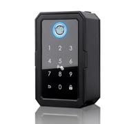 Brensty Boîte de Verrouillage Smartkey, Boîte Smartlock Sans Fil pour Clé D'Accueil, Boîte à Clés Électronique App Code Numérique Clé Bluetooth Coffre-Fort pour Hôte Installation Facile