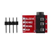 Brensty TRRS 3,5 Mm Jack Breakout Board Casque VidéO Audio MP3 Module de Connecteur Professionnel, 346289