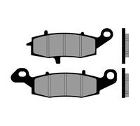 Accossato Plaquettes de frein organiques moto Kawasaki ER-6F 650, BJ 250 F1/F2 (Pince DX)