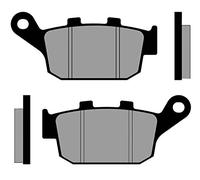 Brenta Plaquettes de Frein organiques moto pour Honda CBR250 R ABS (Nissan Cal), cBR 300 F, CTX 700 N