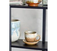 Bloomingville Tasse avec soucoupe Brenta. lot de 4 Naturel