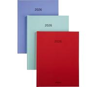 BREPOLS - 1 Agenda Semainier Timing Sunrise - Janvier 2026 à Décembre 2026 - Dimension 17 x 22 cm - 3 Coloris Aléatoires