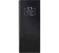 Brepols, Agenda Comptoir / Banque Spécialisé Pour Restaurant, 1 Jour / 2 Pages, Couverture Horeca Noir, Janvier 2026 à Décembre 2026, Format 15 x 33 cm