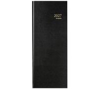 Brepols - Agenda Journalier Banque Long Jupiter 2027 - 1 Volume - 15x33 cm
