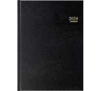 Agenda 2023 Brepols Bremax 1 journalier 21 x 29 cm noir