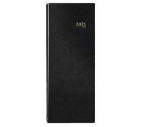 BREPOLS Jupiter Banquier - Agenda de la Banque Janv/Déc 2022 en 2 volumes - 15x33cm noir - Journalier - 39 lignes