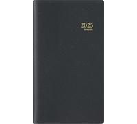 Agenda - 2025 - 1 semaine sur 2 pages - Spirales - 17x10cm - Brepols - Notaplan Genova
