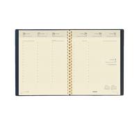 Brepols Timing Agenda Semainier 2025 - Format : 17x22cm - Couverture Noir ou Marine