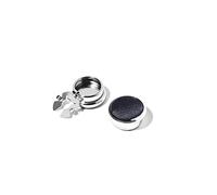 BRERA 67 - couvre boutons chemise homme bleu, boutons de manchette pour homme, cache bouton chemise, cadeau homme original utile Made in Italy