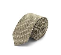 BRERA 67 : Cravate Homme Beige Étroit Slim Laine et Soie faite à la main, Cravates 148x8 Mariage, Boîte cadeau, Accessoires Mode,Vente au Particulier.