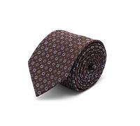 BRERA 67 : Cravate Homme Brun Foncé Étroit Slim Laine et Soie faite à la main, Cravates 148x8 Mariage, Boîte cadeau, Accessoires Mode,Vente au Particulier.