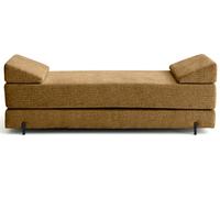 Brescia - banquette 3 places convertible en tissu velours relief