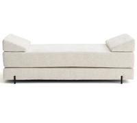 Brescia - banquette 3 places convertible en tissu velours relief