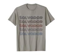 Brésil 70's City Retro Vintage Salvador T-Shirt