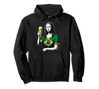 Brésil Beer Lover Pub Crawl Funny Brazilian Sweat à Capuche