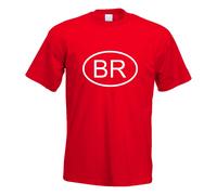 Brésil BR T-Shirt Imprimé Funshirt Design Print