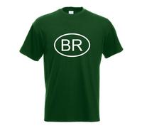 Brésil BR T-Shirt Imprimé Funshirt Design Print